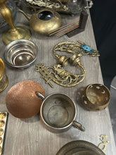 Load image into Gallery viewer, Large bundle of mixed brass & silver