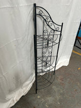 Load image into Gallery viewer, 3 tier iron corner plant stand
