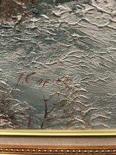 Load image into Gallery viewer, Winter forest painting
