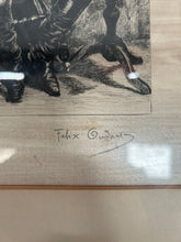 Load image into Gallery viewer, Etching of Felix Oudent
