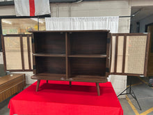 Load image into Gallery viewer, Izzy curved rattan sideboard
