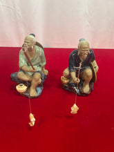Load image into Gallery viewer, Chinese vintage mud man fisherman
