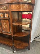 Load image into Gallery viewer, antique Victorian inlaid chiffonier
