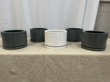 Load image into Gallery viewer, 5 Ikea ceramic indoor plant pots
