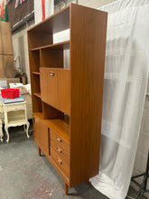Load image into Gallery viewer, Vintage 1960's Schreiber teak high sideboard
