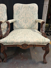 Load image into Gallery viewer, Victorian Upholstered Chairs
