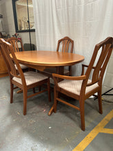 Load image into Gallery viewer, Parker Knoll dining table &amp; chairs
