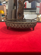 Load image into Gallery viewer, Brass serving tray
