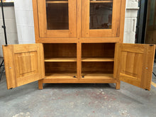 Load image into Gallery viewer, solid oak display case
