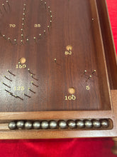 Load image into Gallery viewer, Vintage table top Bagatelle pinball board game
