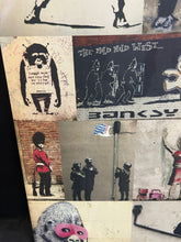 Load image into Gallery viewer, Canvas collage of banksy
