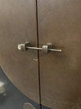 Load image into Gallery viewer, Chinese black lacquer marriage/wedding cabinet

