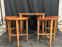 Load image into Gallery viewer, Vintage Danish teak mid century nest of tables
