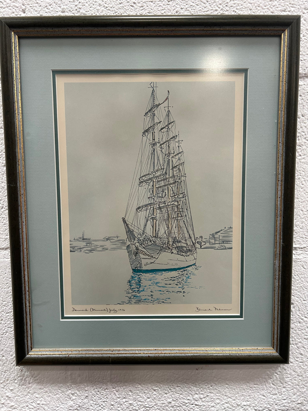 Ships In Baltimore Print
