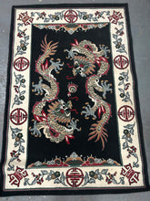 Load image into Gallery viewer, Chinese style dragon rug
