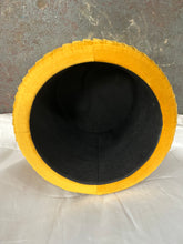 Load image into Gallery viewer, Mustard ottoman
