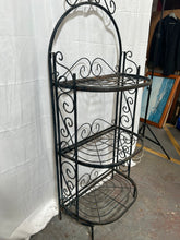 Load image into Gallery viewer, 3 tier iron plant stand
