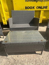 Load image into Gallery viewer, Rattan garden furniture
