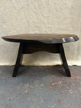 Load image into Gallery viewer, Hand made wooden side table
