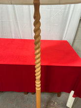 Load image into Gallery viewer, Wooden free standing lamp
