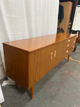 Load image into Gallery viewer, vintage mid-century retro teak Schreiber sideboard
