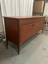 Load image into Gallery viewer, 1960's mid-century walnut &amp; teak sideboard
