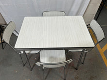 Load image into Gallery viewer, Retro Belgium Extending Dining Table &amp; Chairs
