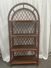 Load image into Gallery viewer, Arched Bamboo Shelving Unit
