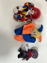 Load image into Gallery viewer, Vintage clown dolls
