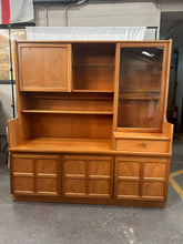 Load image into Gallery viewer, mid-century teak Nathan Display unit
