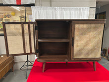 Load image into Gallery viewer, Izzy curved rattan sideboard
