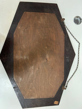 Load image into Gallery viewer, Vintage Oak-Framed Mirror

