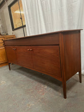 Load image into Gallery viewer, 1960's mid-century walnut &amp; teak sideboard
