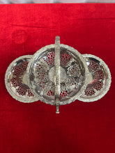 Load image into Gallery viewer, Queen Anne silver plated folding cake stand

