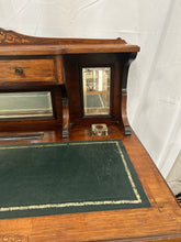 Load image into Gallery viewer, Antique ladies inlaid laddies mahogany writing desk
