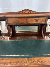 Load image into Gallery viewer, Antique ladies inlaid laddies mahogany writing desk
