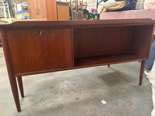 Load image into Gallery viewer, mid century modern teak boomerang desk &amp; chair
