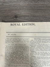 Load image into Gallery viewer, Original 1924 The times newspaper
