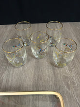 Load image into Gallery viewer, Vintage Pirelli glass drink ware
