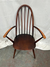 Load image into Gallery viewer, Vintage mid-century ercol 365A quaker armchair
