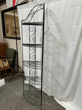 Load image into Gallery viewer, 4 tier iron corner plant stand
