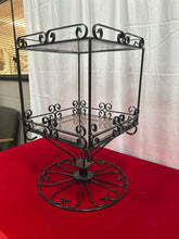 Load image into Gallery viewer, 2 tier glass top plant stand
