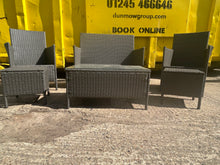 Load image into Gallery viewer, Rattan garden furniture
