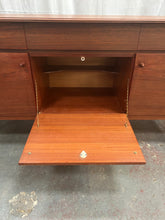 Load image into Gallery viewer, 1960's mid-century walnut &amp; teak sideboard
