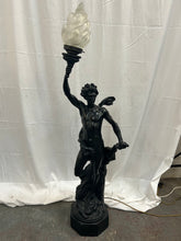 Load image into Gallery viewer, Antique statue of liberty lamp
