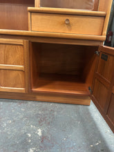 Load image into Gallery viewer, mid-century teak Nathan Display unit
