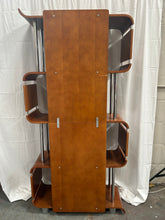 Load image into Gallery viewer, Jual Bali Curved Walnut Bookshelf
