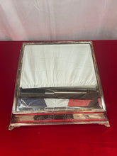 Load image into Gallery viewer, Art deco plateau mirrored wedding cake stand
