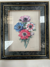 Load image into Gallery viewer, Decoupage Floral Wall Art
