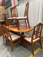 Load image into Gallery viewer, Parker Knoll dining table &amp; chairs
